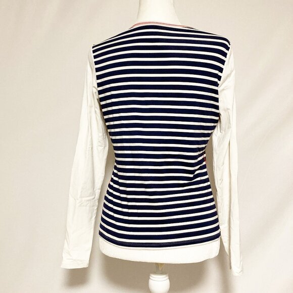 Lands' End Long Sleeve Rashguard Swim Shirt Size XS (2-4) - Picture 3 of 9